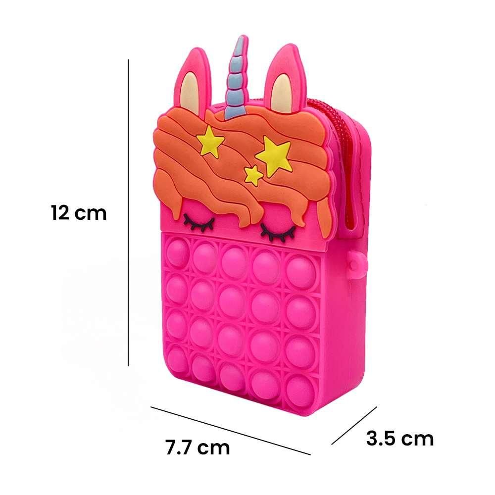 Orcrate Pop It Bag for Girls -P- Unicorn sling Bags for Girls Kids Sling Bags