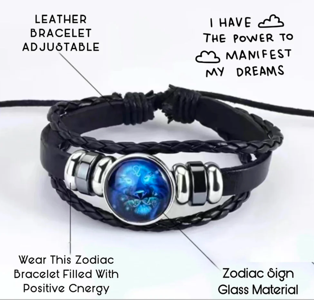 Zodiac Bracelet Reflect Manifestation Bracelet
(Energized)
