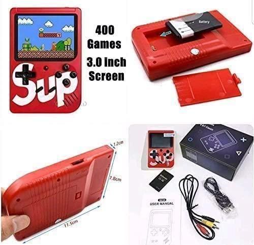 400 in 1 Sup Video Games Portable, Handheld Console, Classic Retro Game Box Toy for Kids Boys & Girls