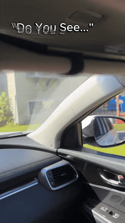 Orcrate Car vanity mirror with LED lights rechargeable mirror